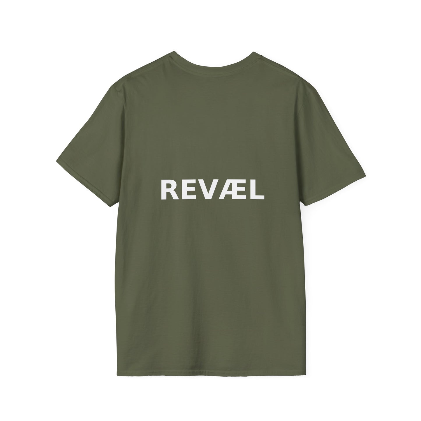 Unisex Softstyle T-Shirt with REVEAL Design - Casual Wear, Gift for Friends, Streetwear, Everyday Comfort, Trendy Fashion