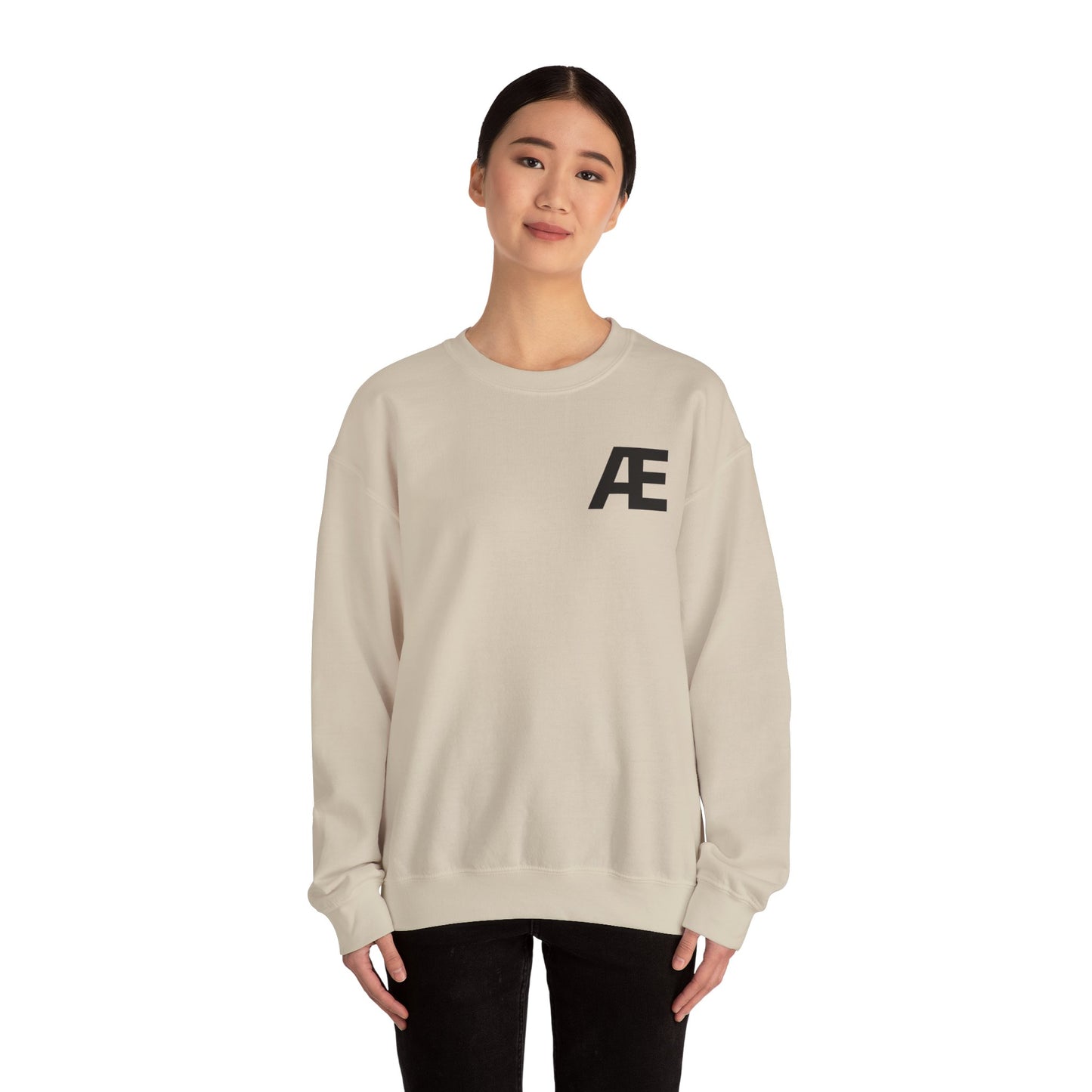 Minimalist Unisex Crewneck Sweatshirt | Cozy Casual Wear, Unique Gift, Lounge Sweatshirt, Everyday Essential, Stylish Layer