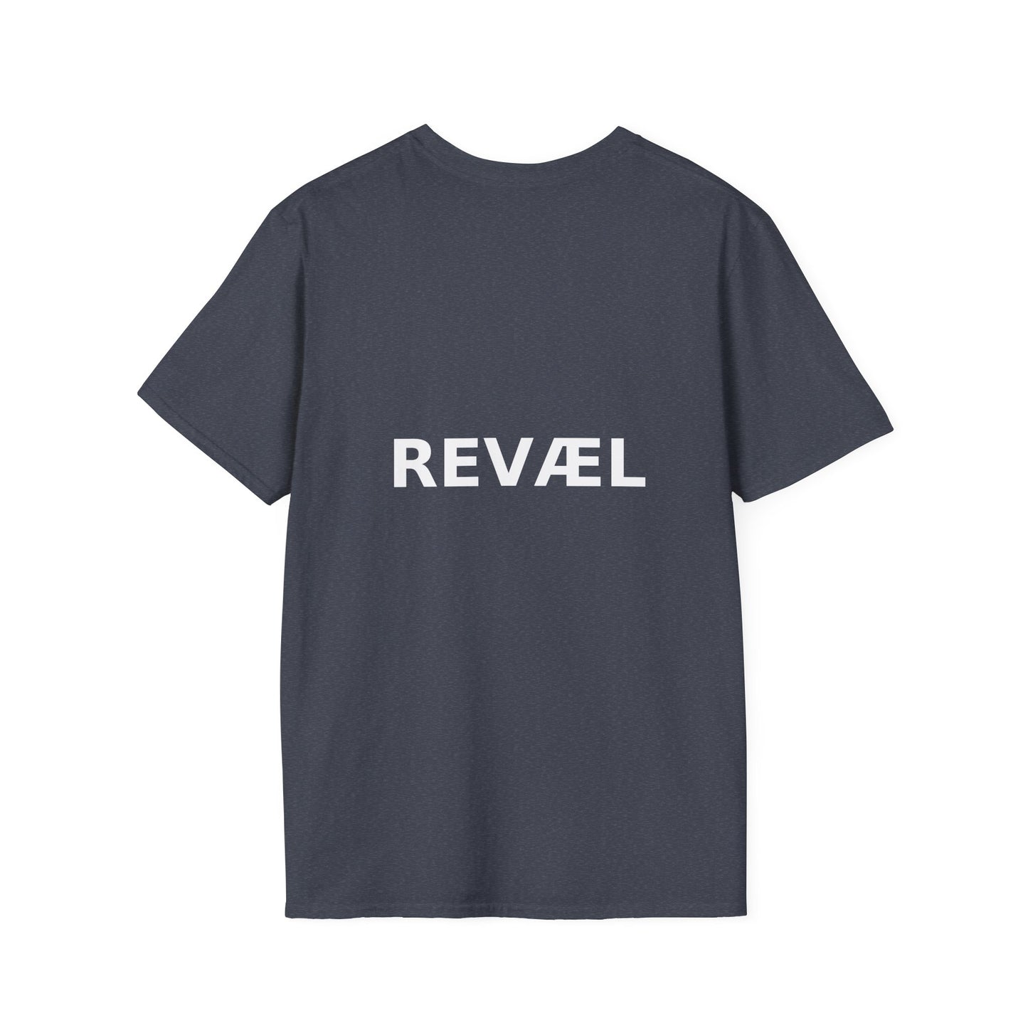 Unisex Softstyle T-Shirt with REVEAL Design - Casual Wear, Gift for Friends, Streetwear, Everyday Comfort, Trendy Fashion