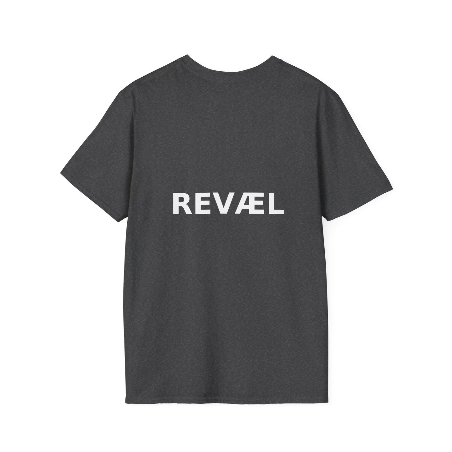 Unisex Softstyle T-Shirt with REVEAL Design - Casual Wear, Gift for Friends, Streetwear, Everyday Comfort, Trendy Fashion