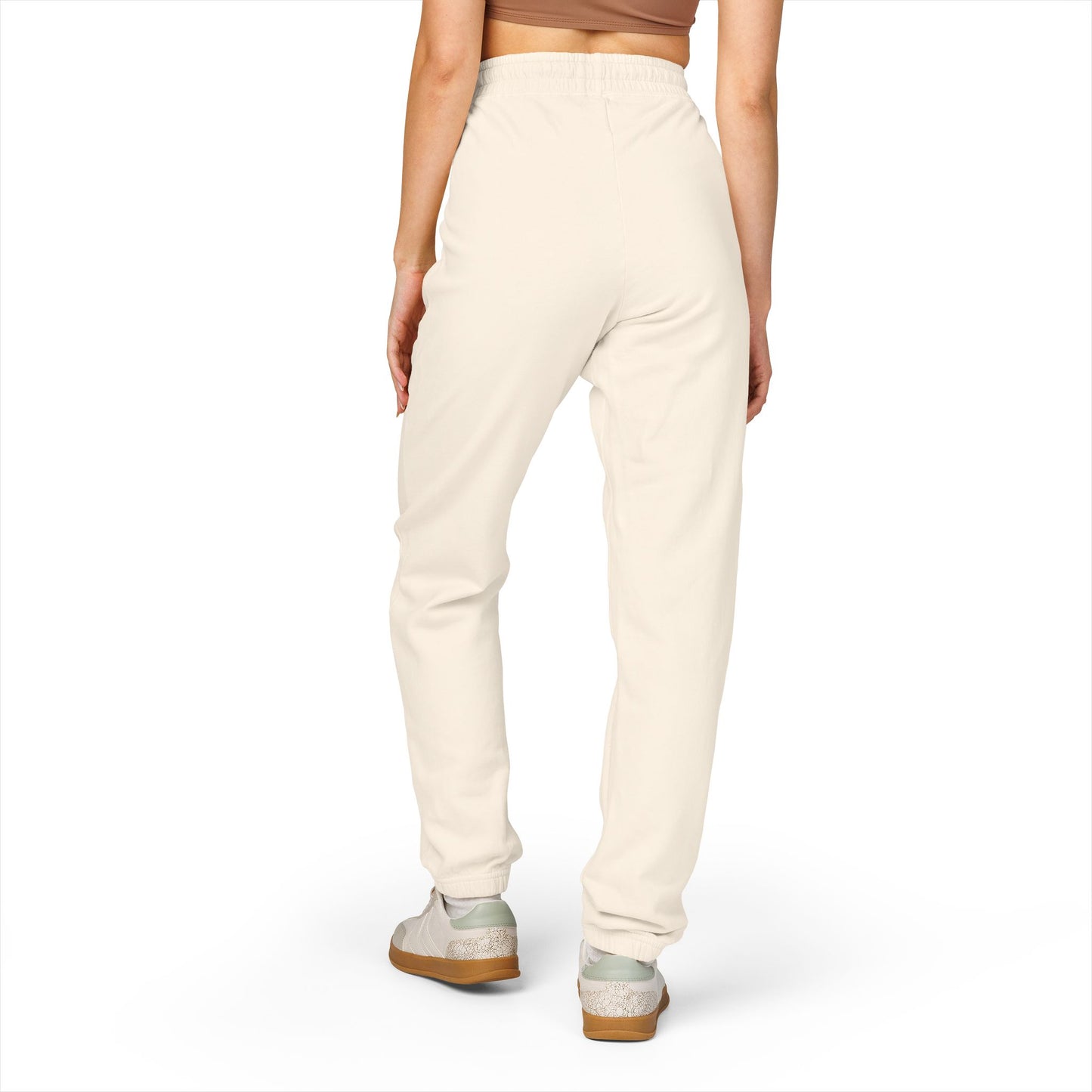 Comfortable Garment-Dyed Fleece Sweatpants with 'REVEL' Print, Unisex Lounge Wear, Perfect for Cozy Days, Gifts, Homewear, Relaxation