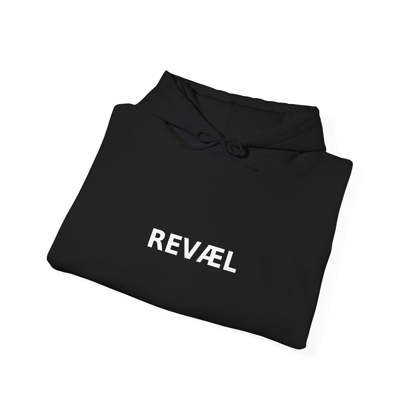 Minimalist "REVEAEL" Hooded Sweatshirt, Cozy Unisex Hoodie for Casual Outfits, Gift for Birthdays, Holidays, Self-Expression, Streetwear