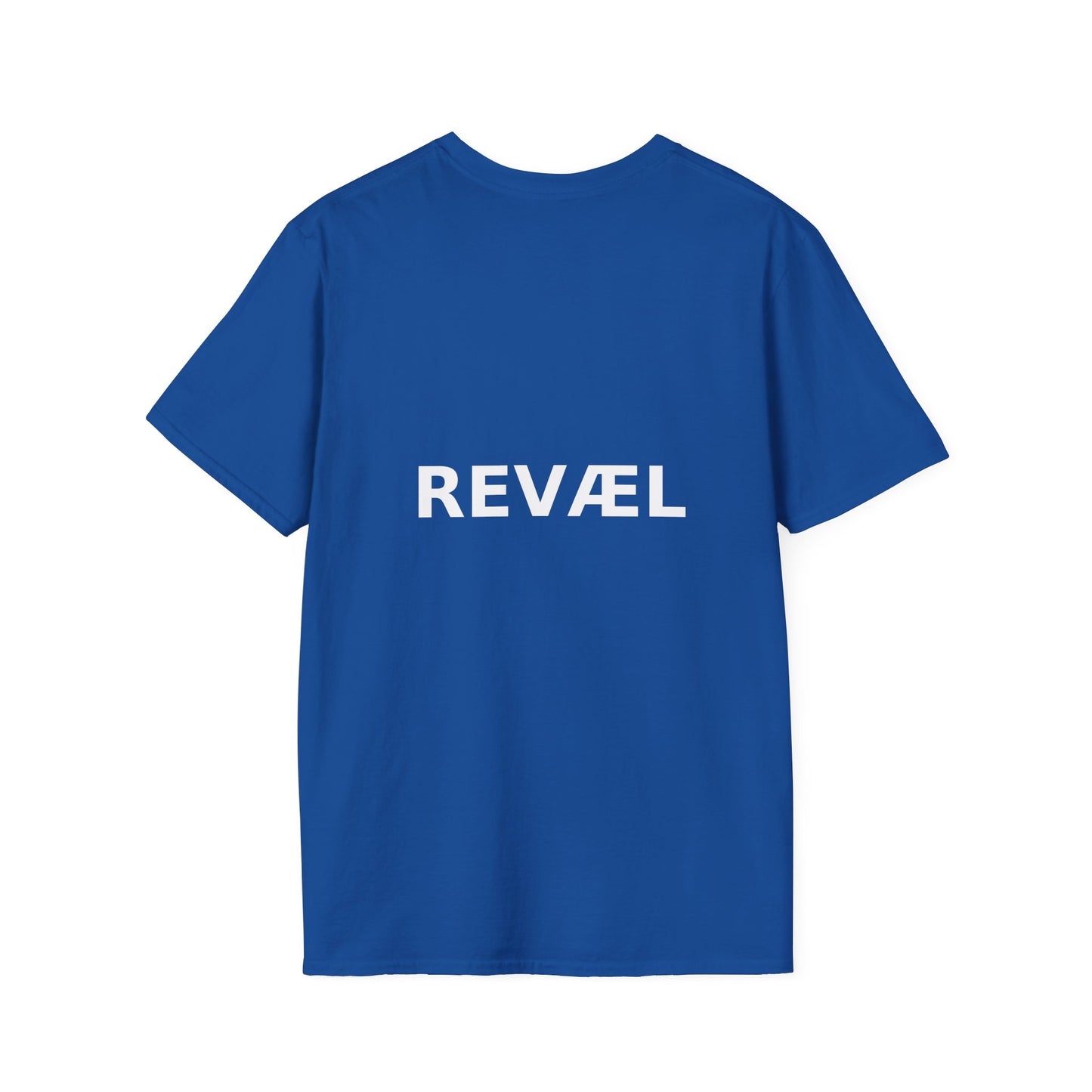 Unisex Softstyle T-Shirt with REVEAL Design - Casual Wear, Gift for Friends, Streetwear, Everyday Comfort, Trendy Fashion