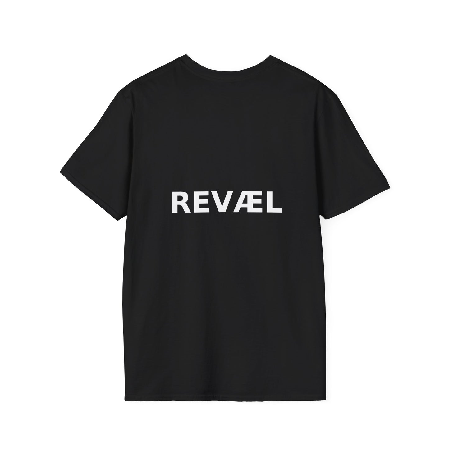 Unisex Softstyle T-Shirt with REVEAL Design - Casual Wear, Gift for Friends, Streetwear, Everyday Comfort, Trendy Fashion